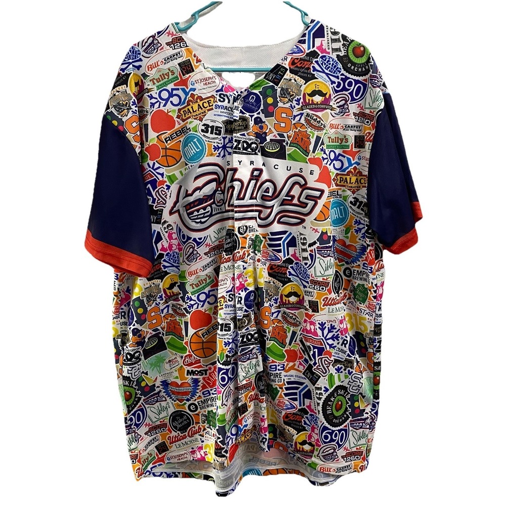 Success Promotions Limited Edition Men's Syracuse‎ Chiefs Baseball Jersey XL